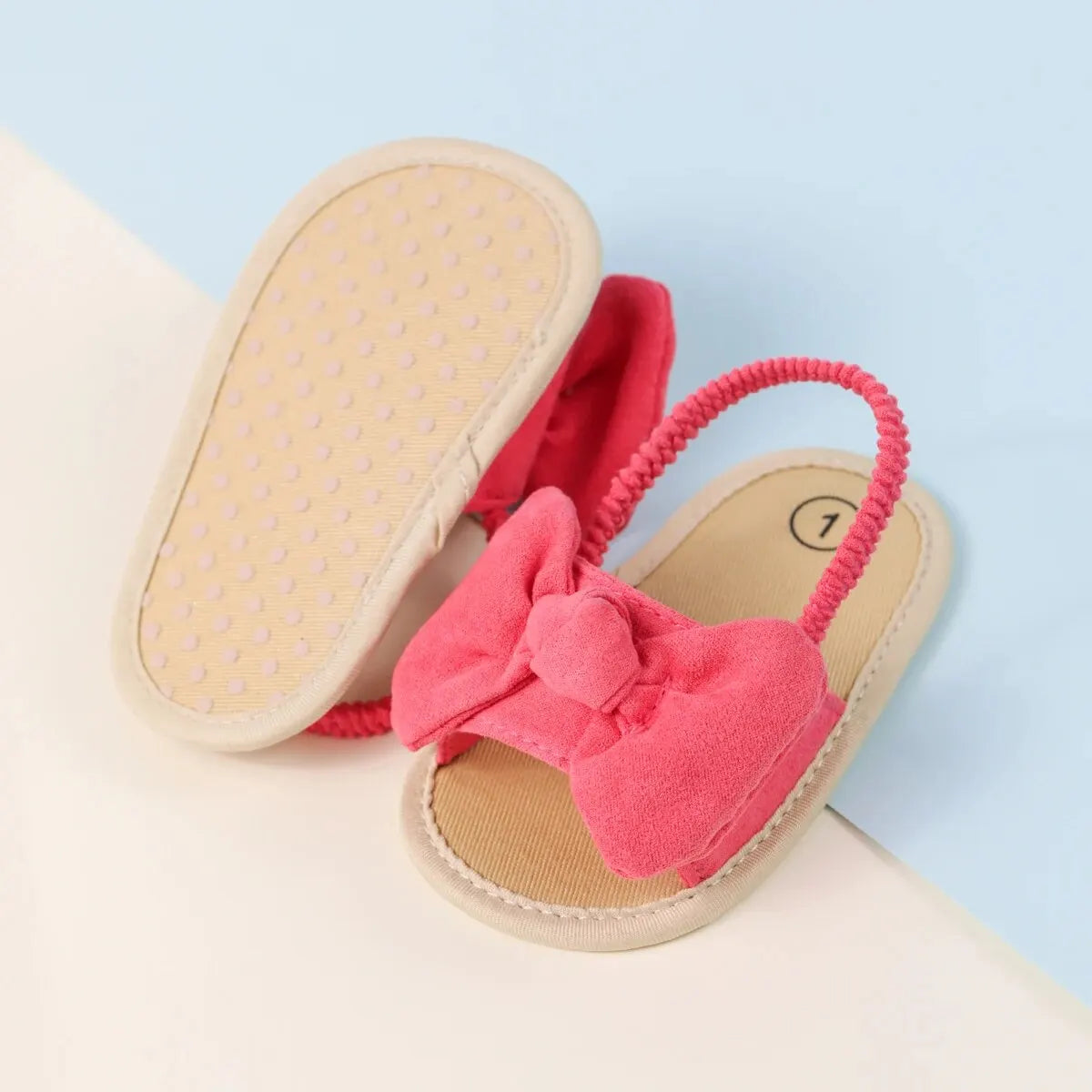 Casual Baby Girl Sandals Breathable Open Toe Anti Slip Toddler First Walker Shoes Summer Outdoor Party Beach Slipper