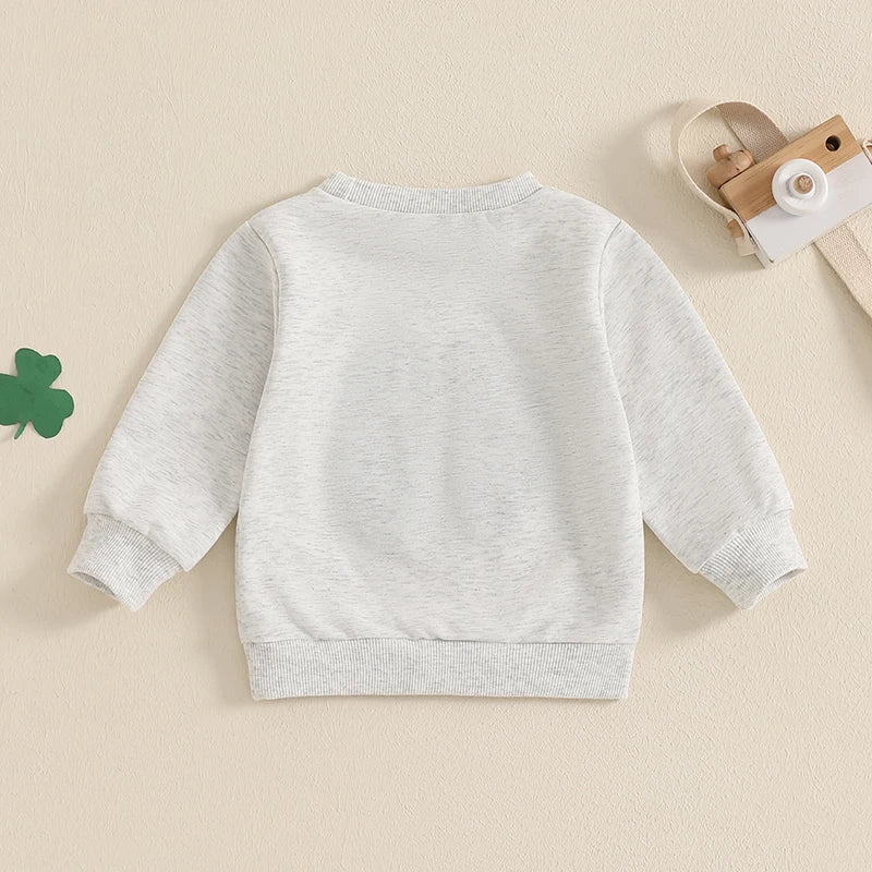 St Patrick s Day Green Shamrock Print for Infant Baby Toddler