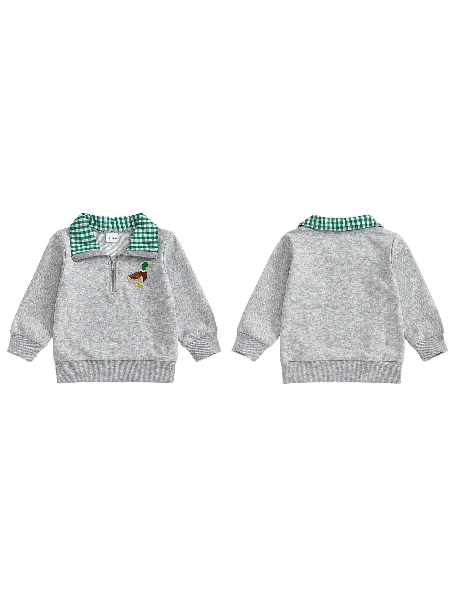 Adorable Infant Boy Hoodie with Bear Applique and Full Zip Closure Soft Cotton Blend Warm Winter Jacket for Kids