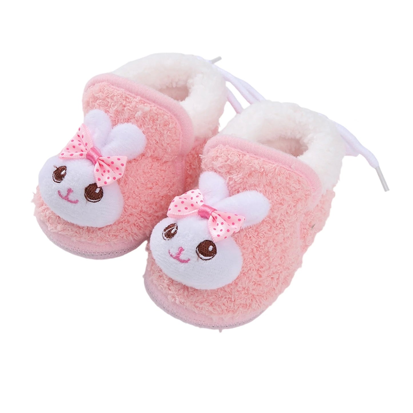 Infant Snow Boots Cozy Soft Sole Anti-Slip Winter Shoes for Babies First Walker Toddler Shoes for Boys and Girls