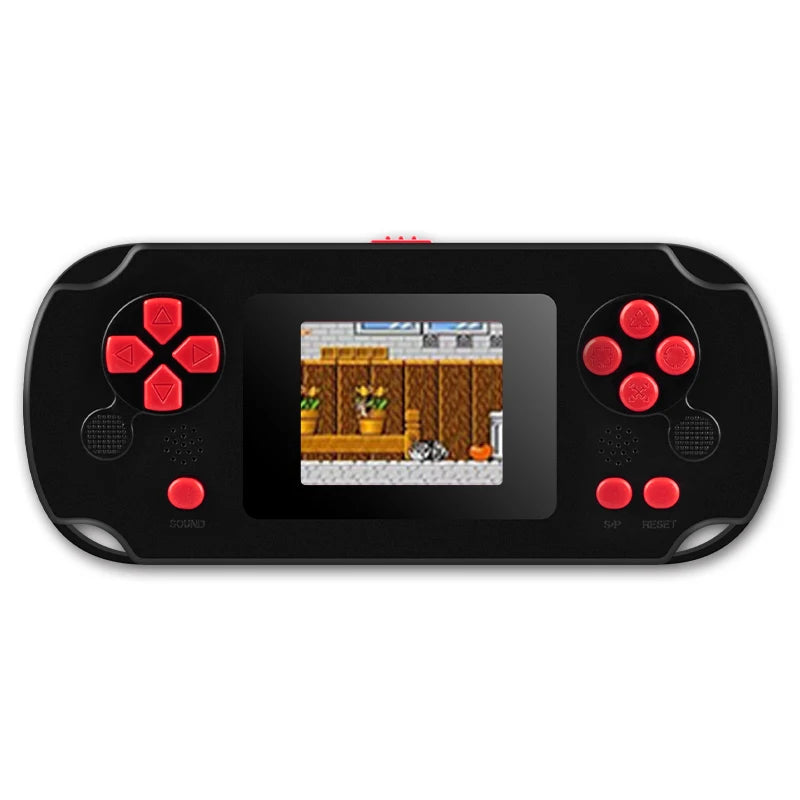 GAMINJA GC31 Retro Video Game Console Built in 128 Classic Games 2.4 Inch Portable Handheld Game Player Rechargeable Console