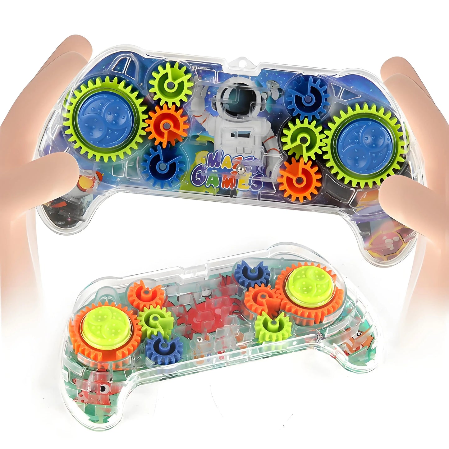 Children's Science Education Puzzle Toy Gear Maze 3D Labyrinth Disc Game Handle Intelligence Fun Educational Plaything