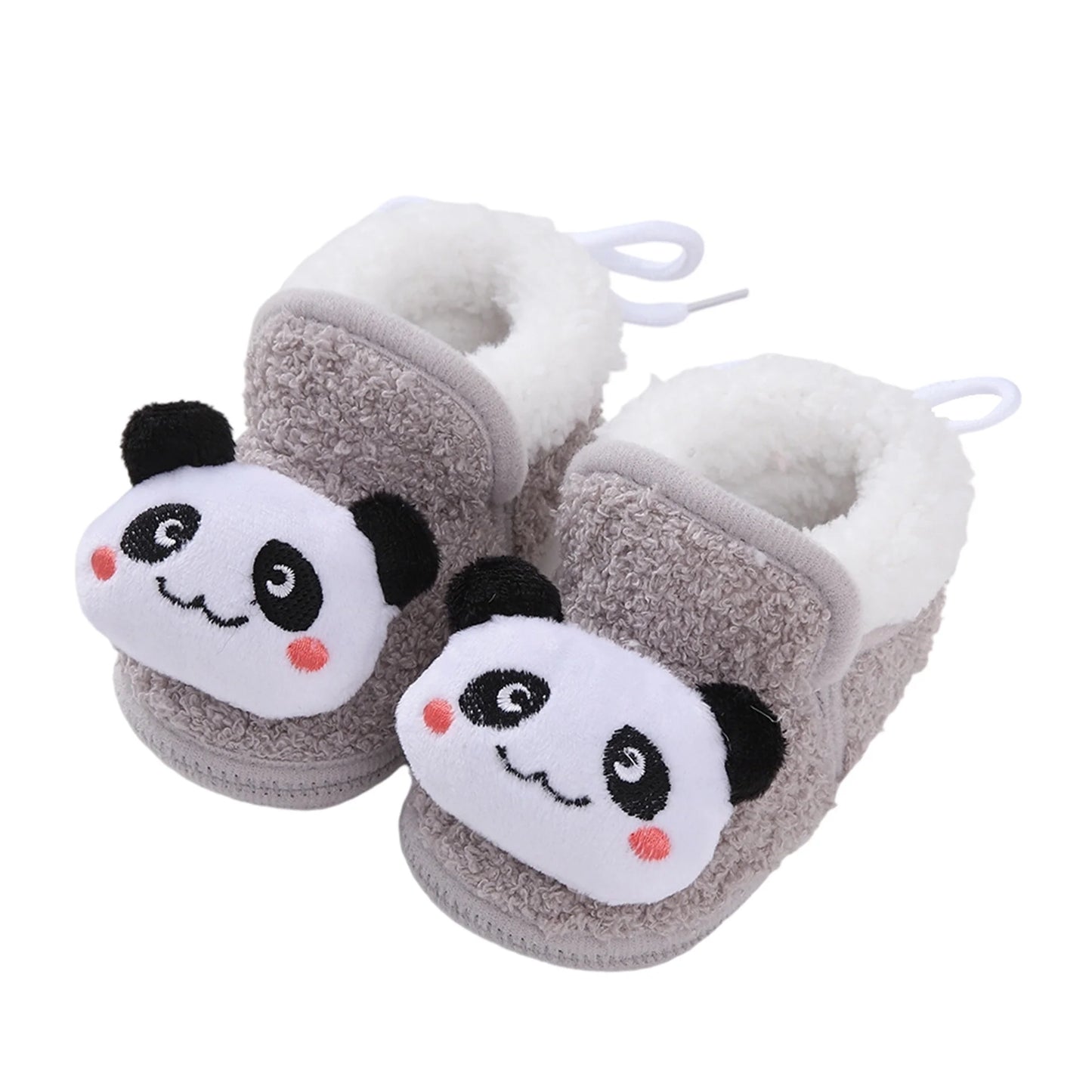 Infant Snow Boots Cozy Soft Sole Anti-Slip Winter Shoes for Babies First Walker Toddler Shoes for Boys and Girls