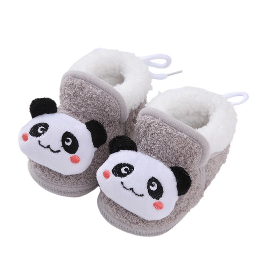 Infant Snow Boots Cozy Soft Sole Anti-Slip Winter Shoes for Babies First Walker Toddler Shoes for Boys and Girls