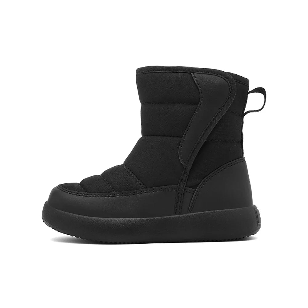 Boys Girls Snow Boots Warm Fur Lined Winter Shoes Anti-Slip Winter Boots Winter Snow Boots for Outdoor