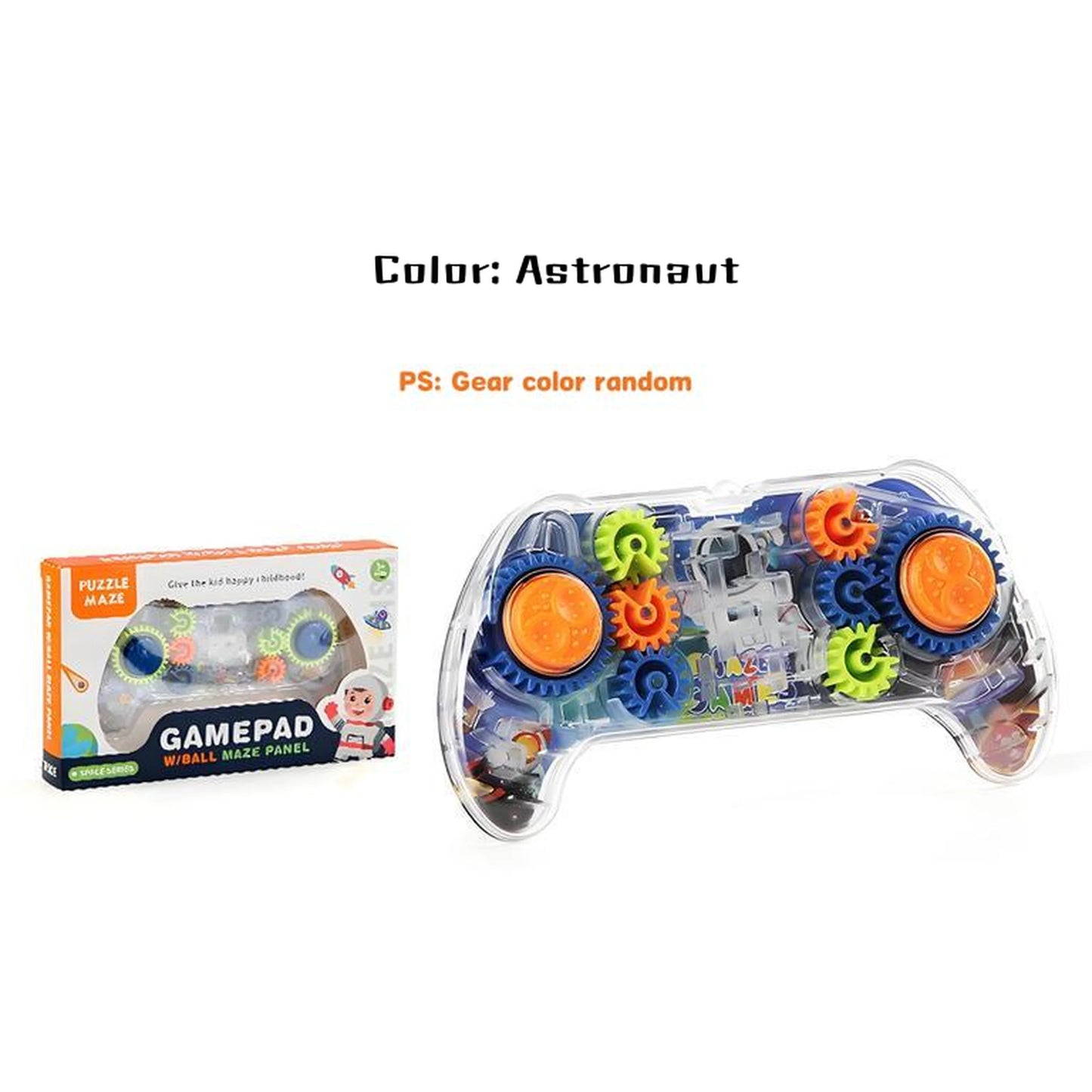 Children's Science Education Puzzle Toy Gear Maze 3D Labyrinth Disc Game Handle Intelligence Fun Educational Plaything