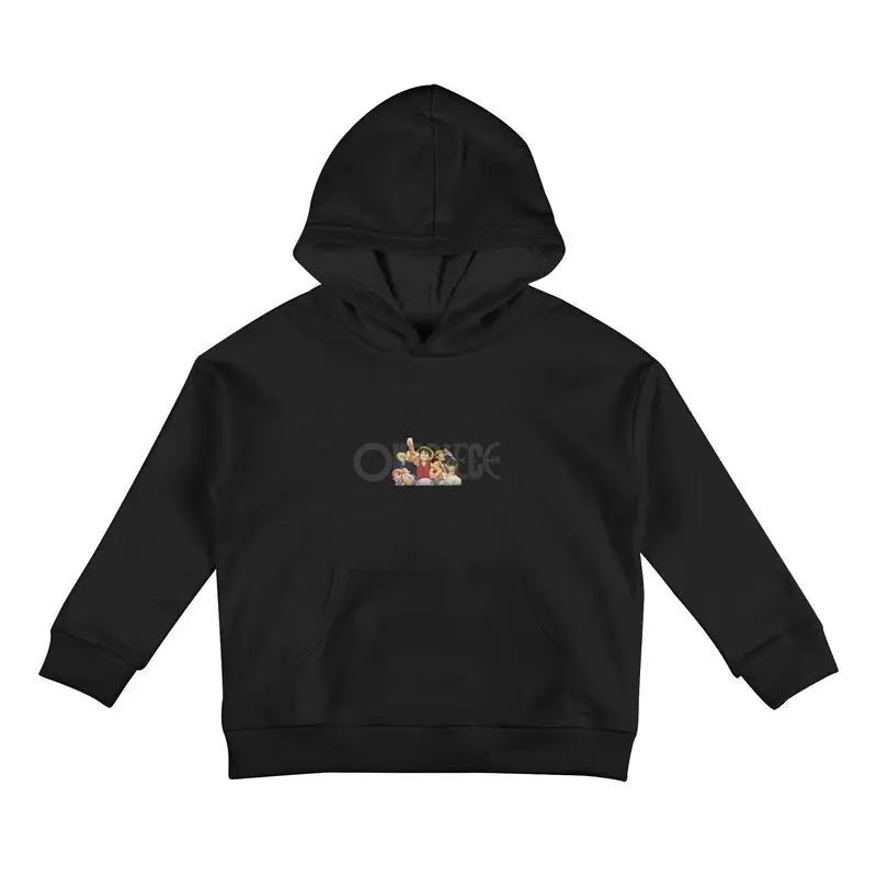 Kids New Autumn Winter One Piece Chopper Sports Black Children's Long Sleeved Hooded Pocket Hoodie Anime PAINT Cosplay Xmas Gift