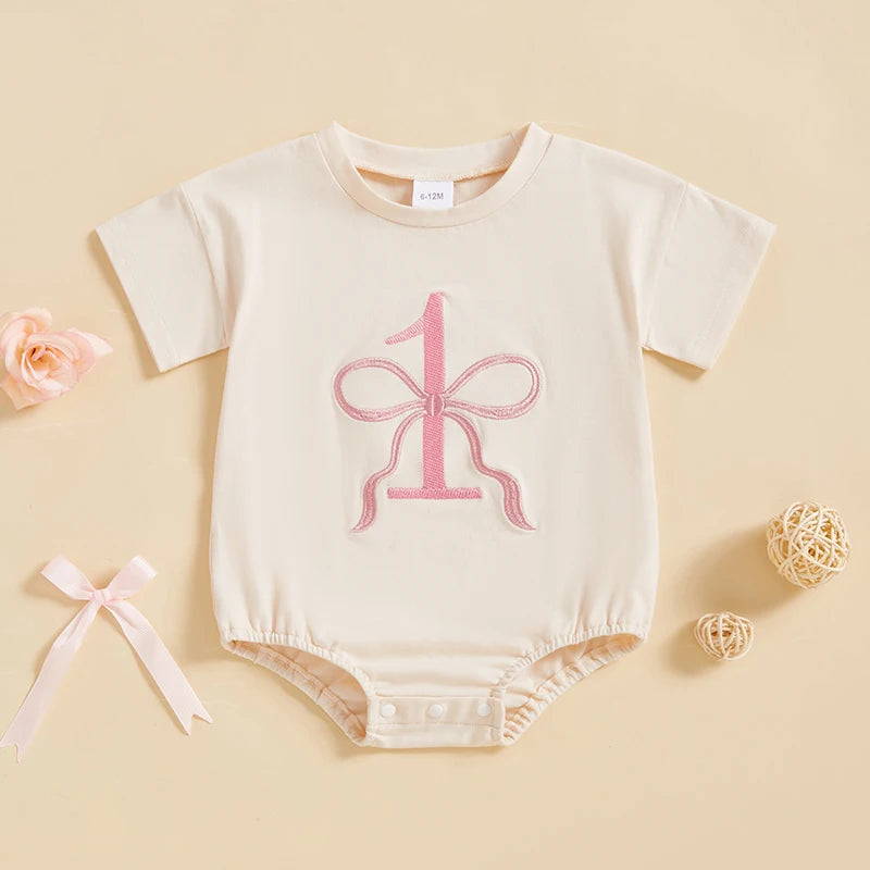 Toddler Princess Birthday  Jumpsuit for Baby Girl