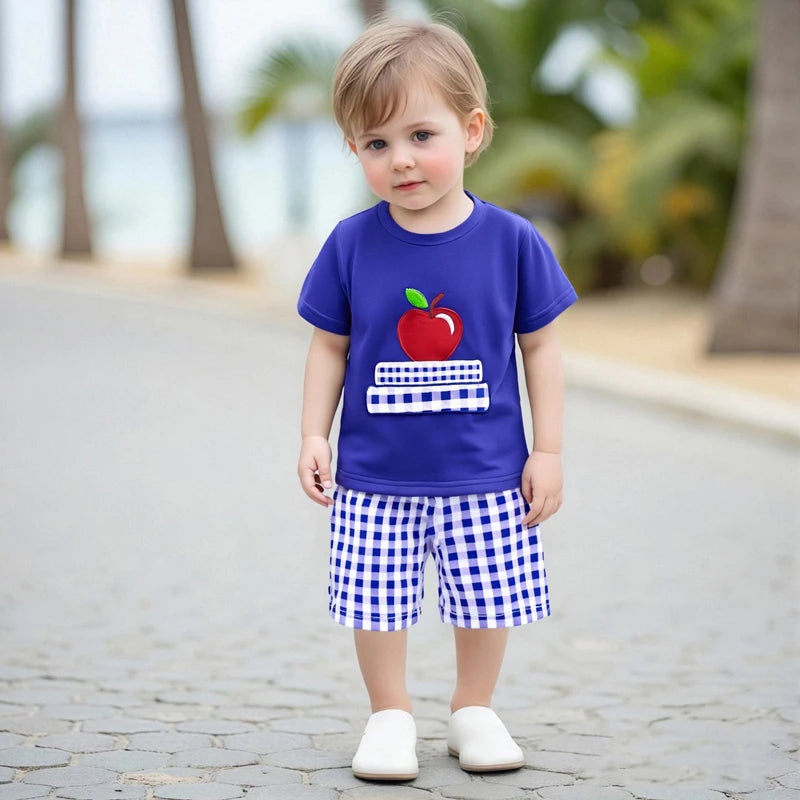 Toddler Boys T-Shirt and Denim Shorts Set for 2 Piece Clothes