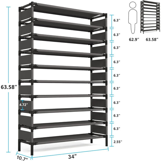 Multi-layer storage Rack, Large Capacity Organizer, Versatile usage