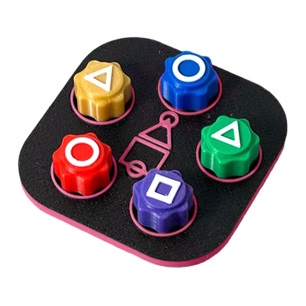 Gonggi Jack Stone Pebbles Set Fun Stone Catching Game Hand Eye Coordination Training Toy Board Game Children Training Toy