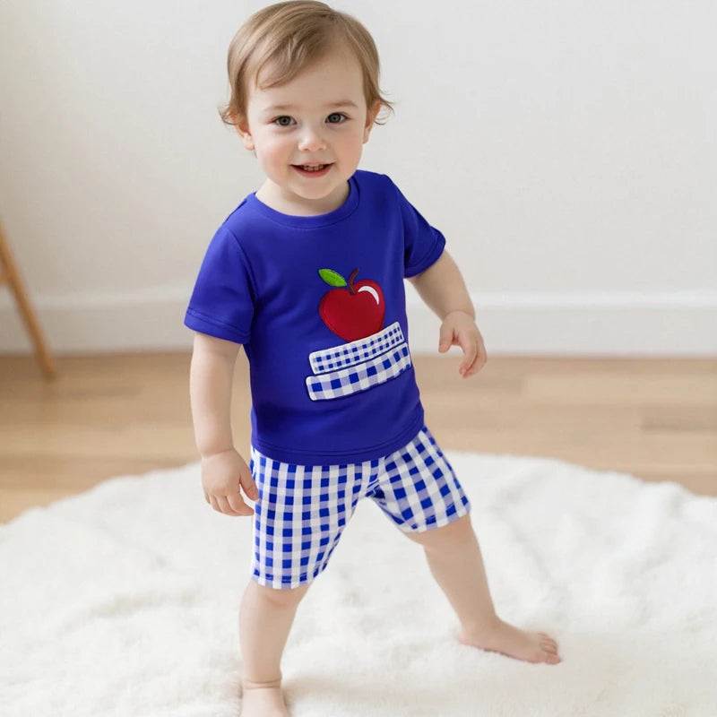 Toddler Boys T-Shirt and Denim Shorts Set for 2 Piece Clothes