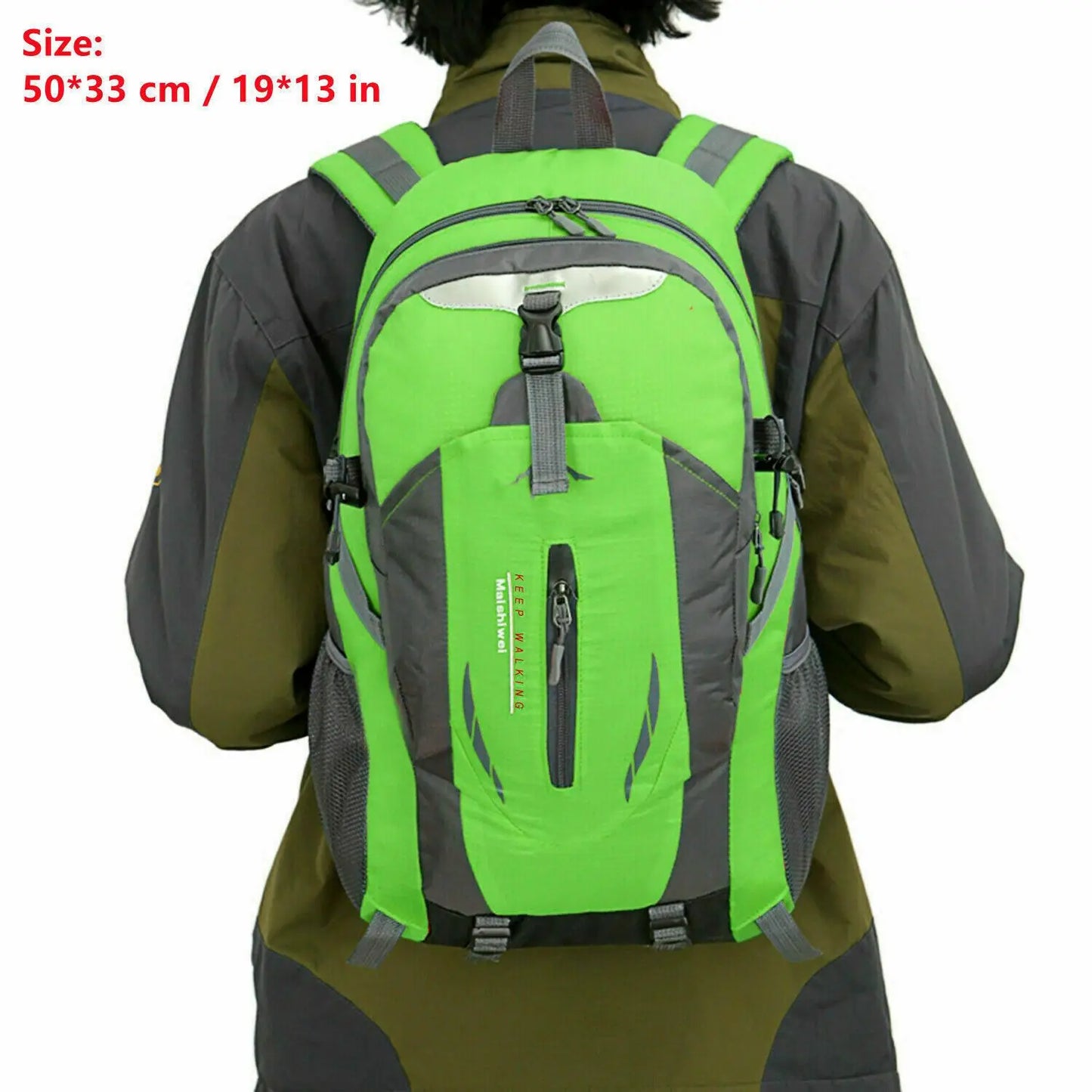 Backpack School Laptop Bag Travel Camping Hiking Rucksack Office Backpack
