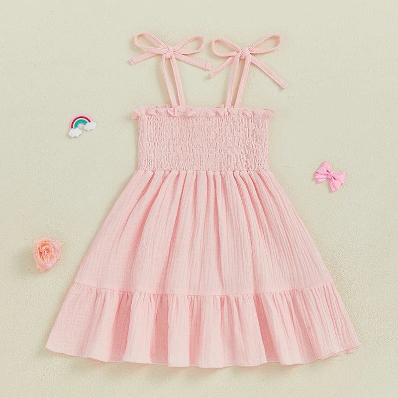 Sweetheart Neckline Floral Print Ruffle Sleeveless Dress Sundress for Girls