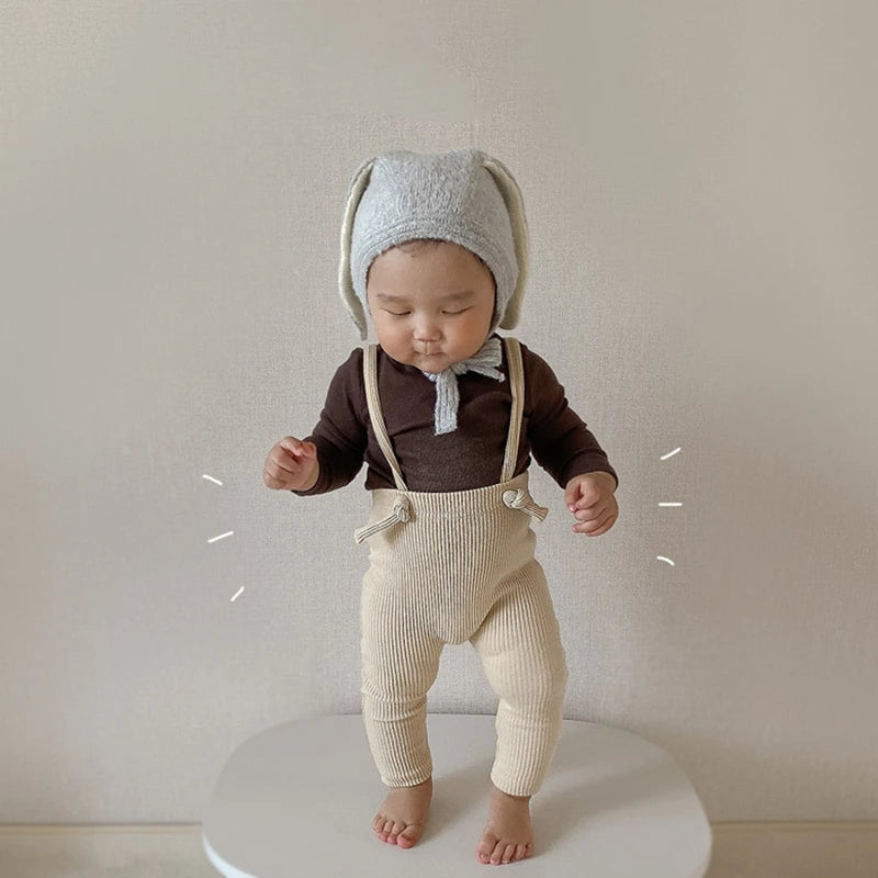 Baby Pants Leggings Cotton Elasticity Pants For Newborn Girl And Boy Pp Pants Baby Strap Overalls Toddler Baby Pants Clothes