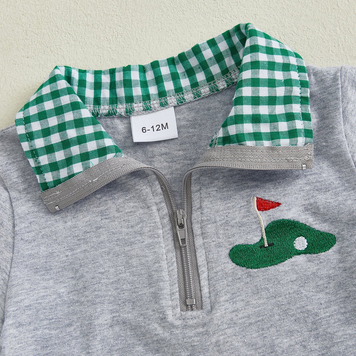 Toddler Boys Summer Outfits Golf Embroidery Short Sleeve T-Shirts Elastic Waist Shorts 2Pcs Clothes Set