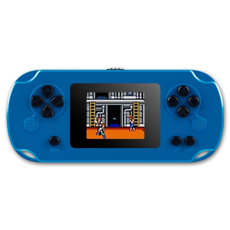 GAMINJA GC31 Retro Video Game Console Built in 128 Classic Games 2.4 Inch Portable Handheld Game Player Rechargeable Console