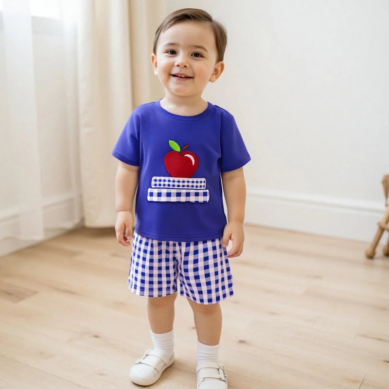 Toddler Boys T-Shirt and Denim Shorts Set for 2 Piece Clothes