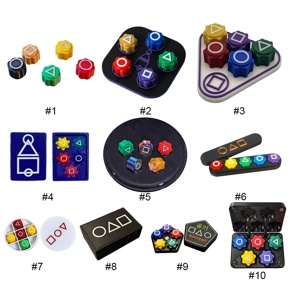 Gonggi Jack Stone Pebbles Set Fun Stone Catching Game Hand Eye Coordination Training Toy Board Game Children Training Toy