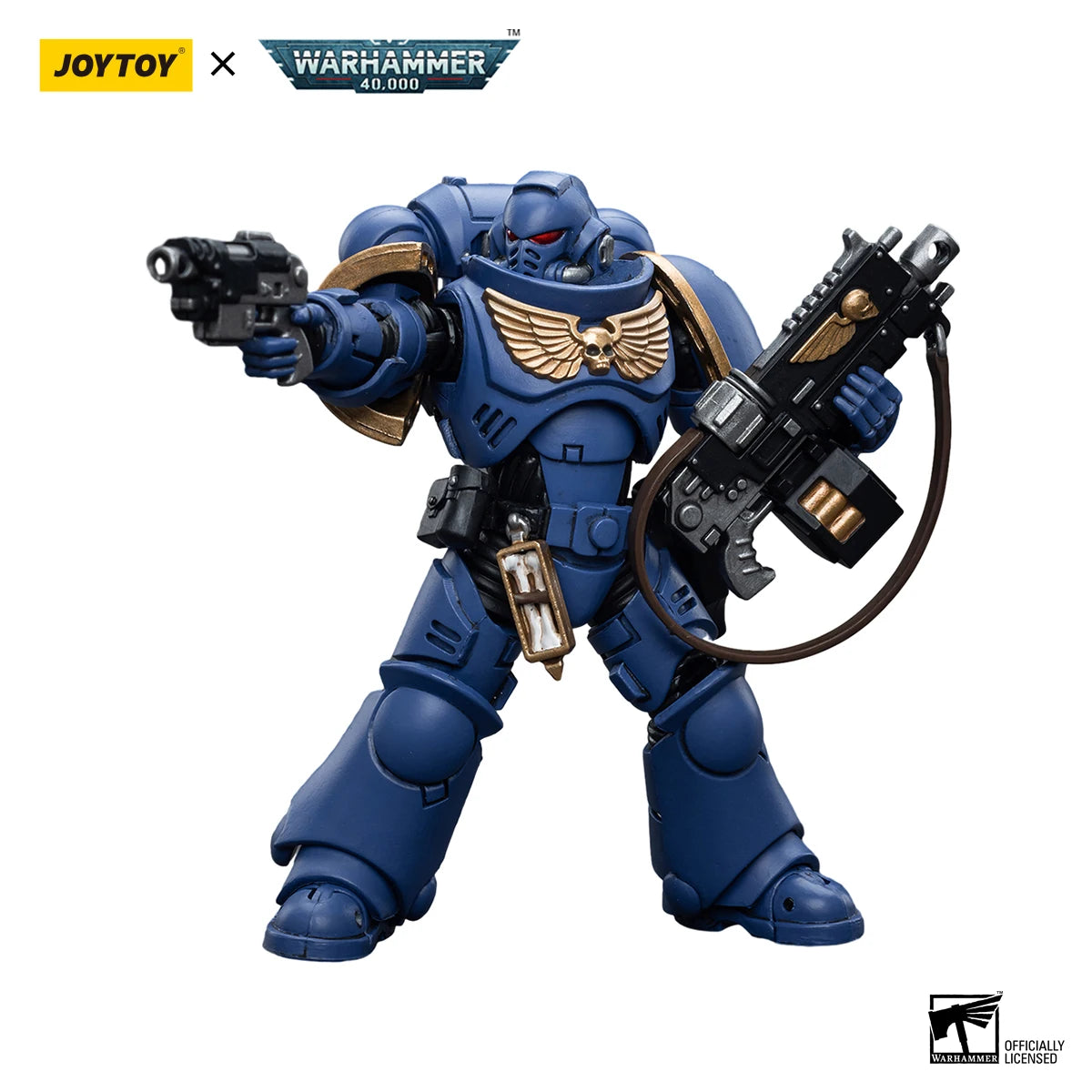 [IN-STOCK] JOYTOY Warhammer 40K 1/18 Action Figure NEW Ultramarines Intercessors Anime figures Toys