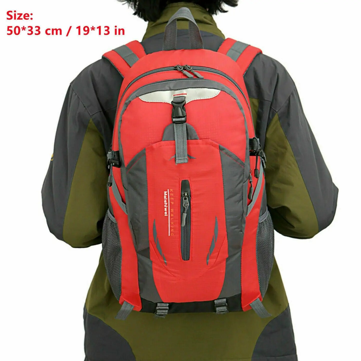 Backpack School Laptop Bag Travel Camping Hiking Rucksack Office Backpack