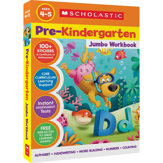 Pre-K Jumbo Workbook