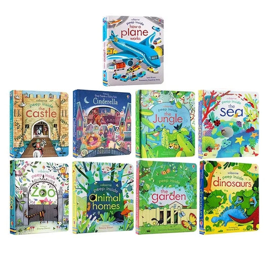 English Educational Picture Books for Kids Children Fairy Tale Learning Gifts