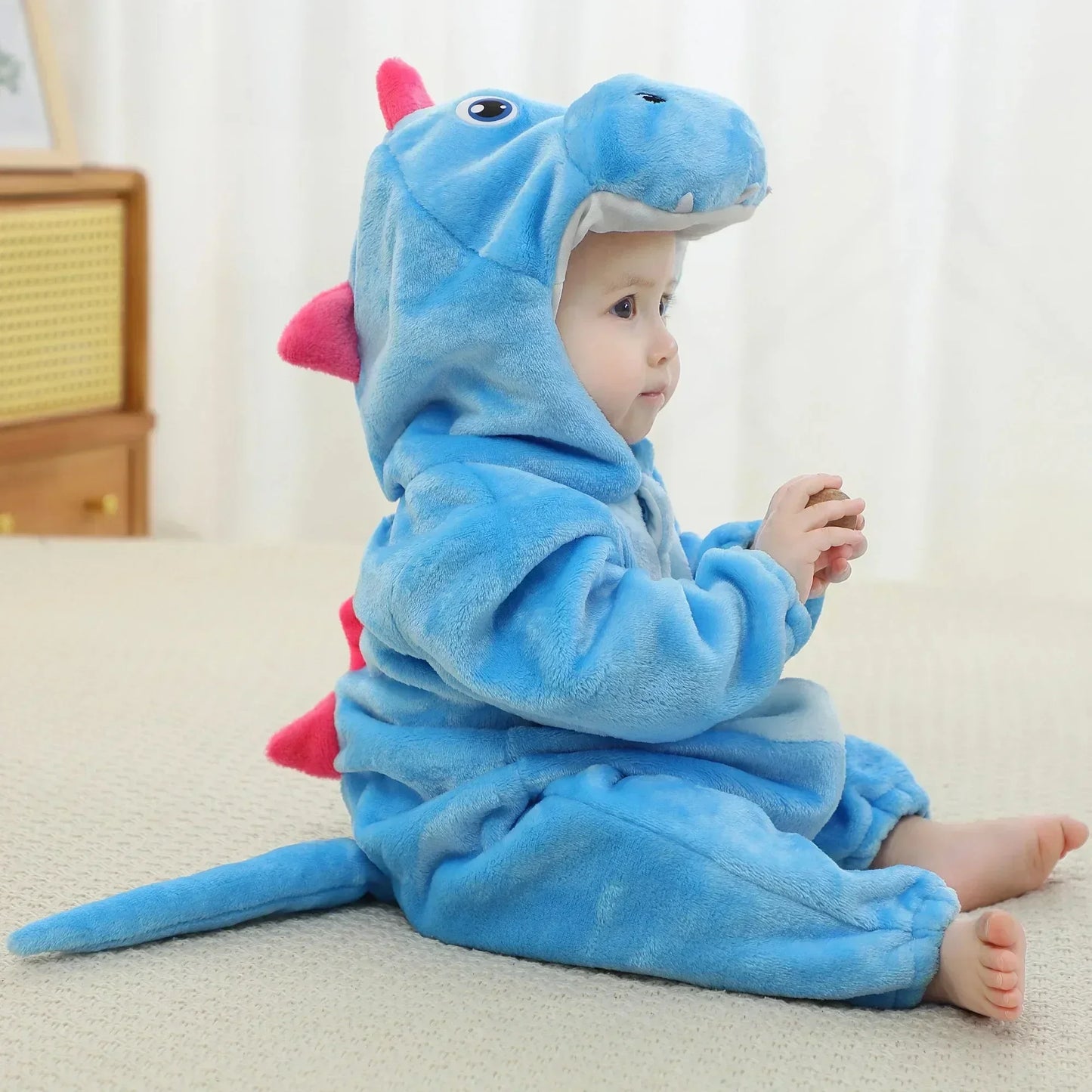 Baby Rompers Winter Lion Costume For Girls Boys Toddler Animal Jumpsuit Infant Clothes Pajamas Kids Overalls