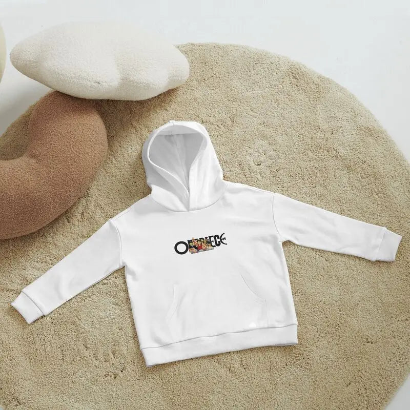 Kids New Autumn Winter One Piece Chopper Sports Black Children's Long Sleeved Hooded Pocket Hoodie Anime PAINT Cosplay Xmas Gift