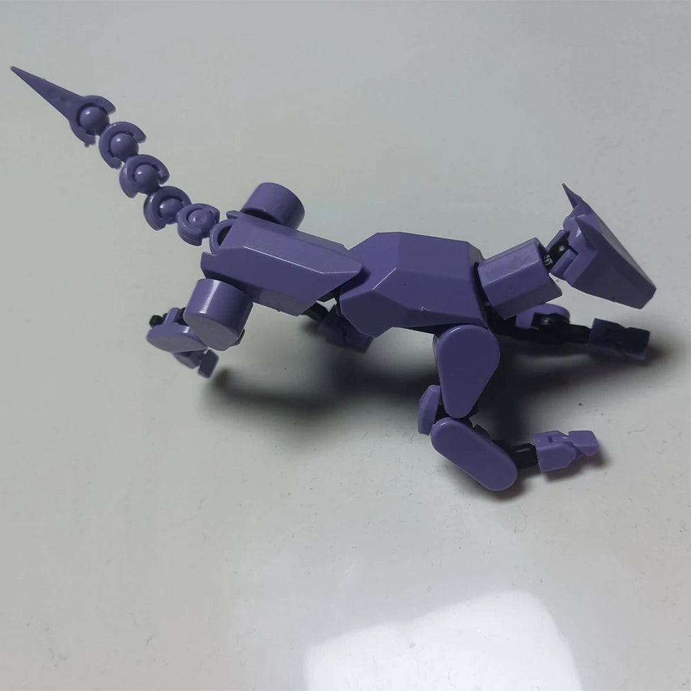 3D Multi-Jointed Movable Shapeshift Robot Joint Dog Creative Printed Mannequin Dummy Action Model Doll Toys for Children's Gifts