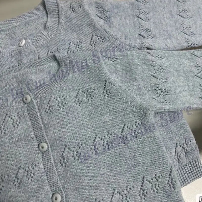 Customize Cardigan For Girls New Autumn Spring BP Brand Cherry Knitwear Kids Clothes 2024 Fall Luxury Cardigan For Girls