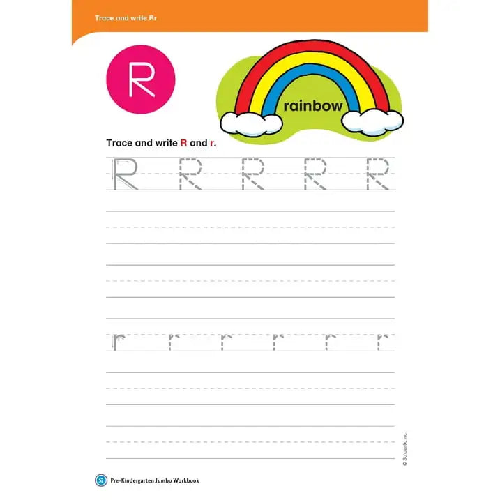 Pre-K Jumbo Workbook