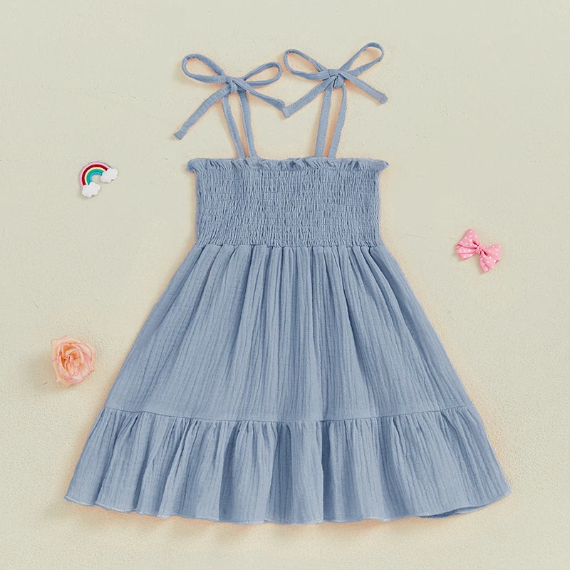 Sweetheart Neckline Floral Print Ruffle Sleeveless Dress Sundress for Girls