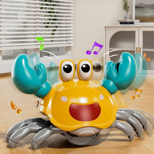 Crawling Crab Toy, Dancing Moving Crab Toys for Girl Boys, Crawling Crab Toy Birthday Gifts