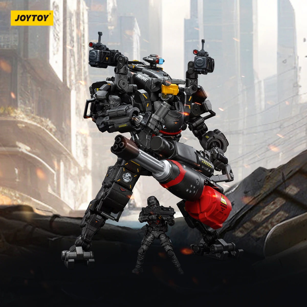 JOYTOY Warhammer 40K 1/25 Action Figure God of War 86-II Assault Anime figures Toys mech Model