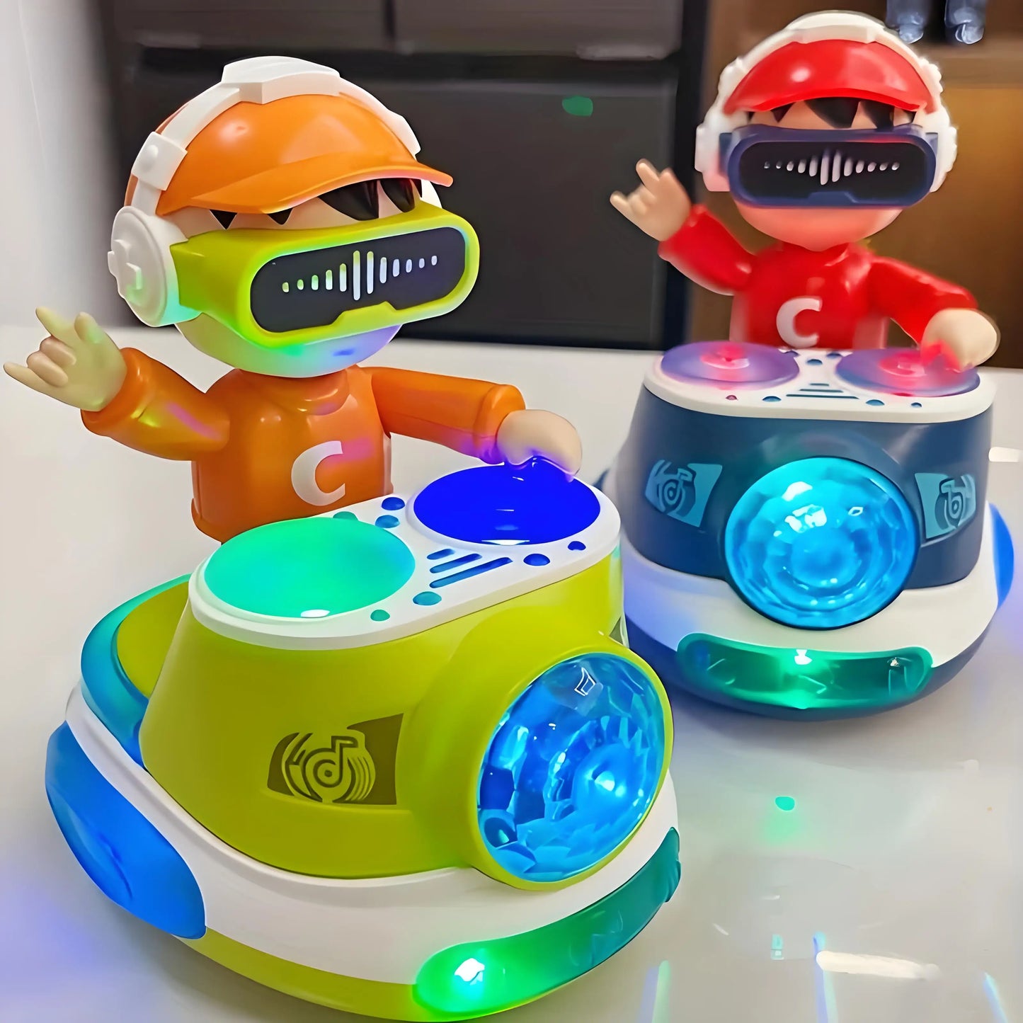 Interactive DJ Toy for Kids - Light-Up, Music-Synced Dancing Fun - Perfect Birthday, Christmas, Thanksgiving & Halloween Gift