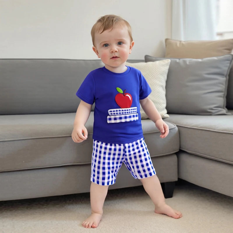 Toddler Boys T-Shirt and Denim Shorts Set for 2 Piece Clothes