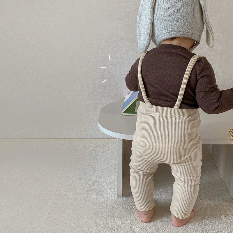 Baby Pants Leggings Cotton Elasticity Pants For Newborn Girl And Boy Pp Pants Baby Strap Overalls Toddler Baby Pants Clothes