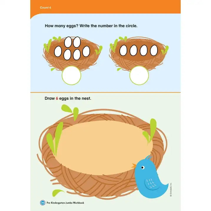 Pre-K Jumbo Workbook